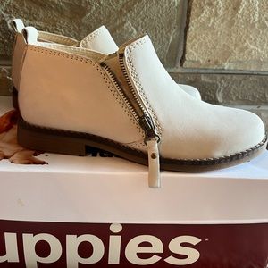 Birch hush puppy booties
